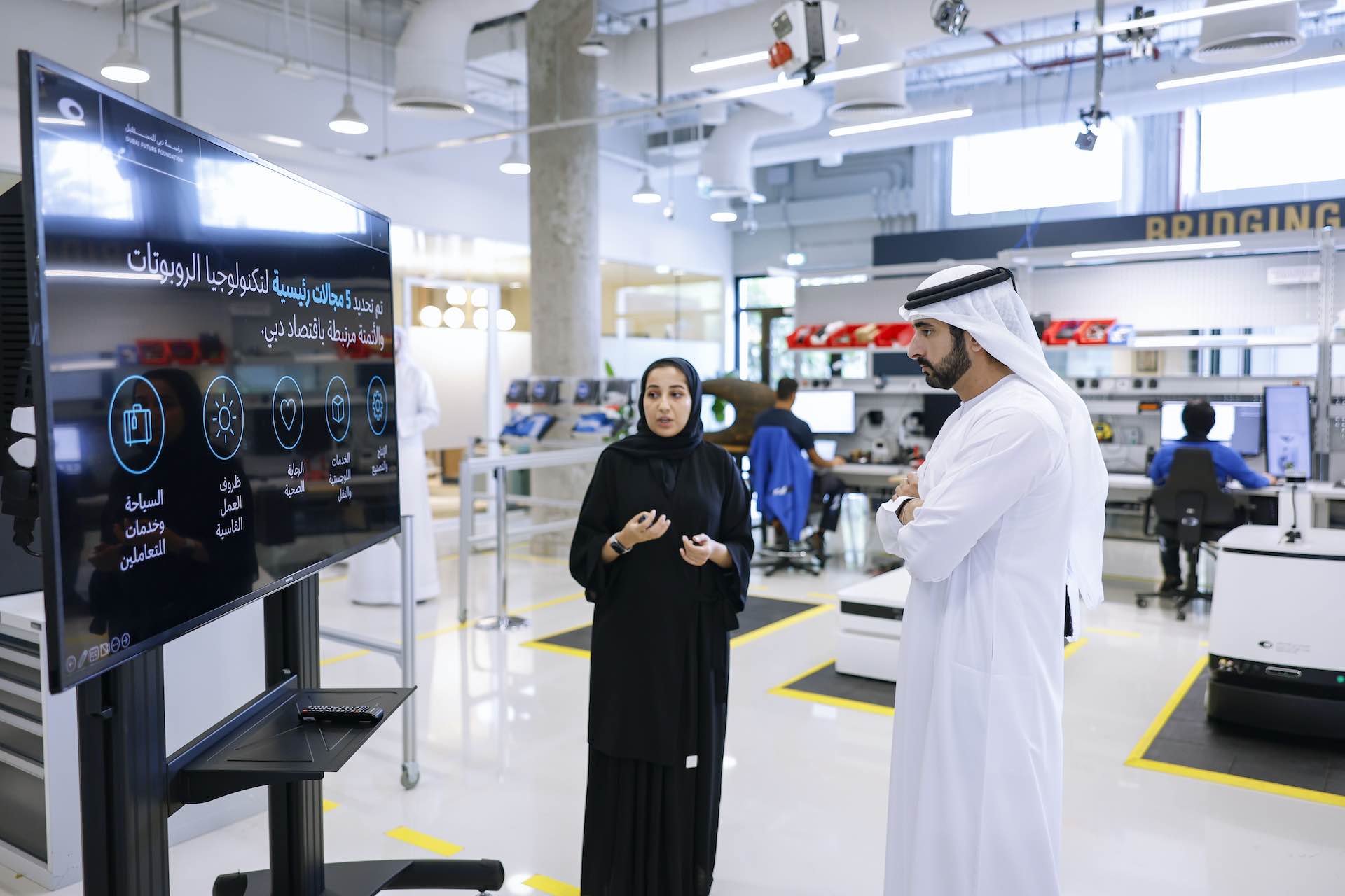 Dubai Robotics and Automation Programme launched by Sheikh Hamdan